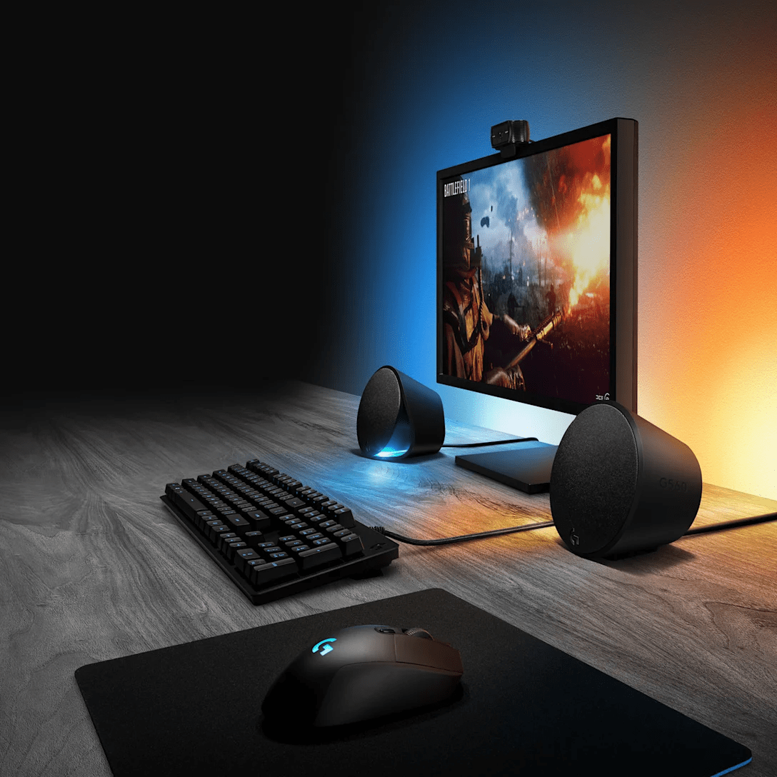 PARLANTE LOGITECH G G560 2.1 RGB 120W USB (980-001300) (NT8)5