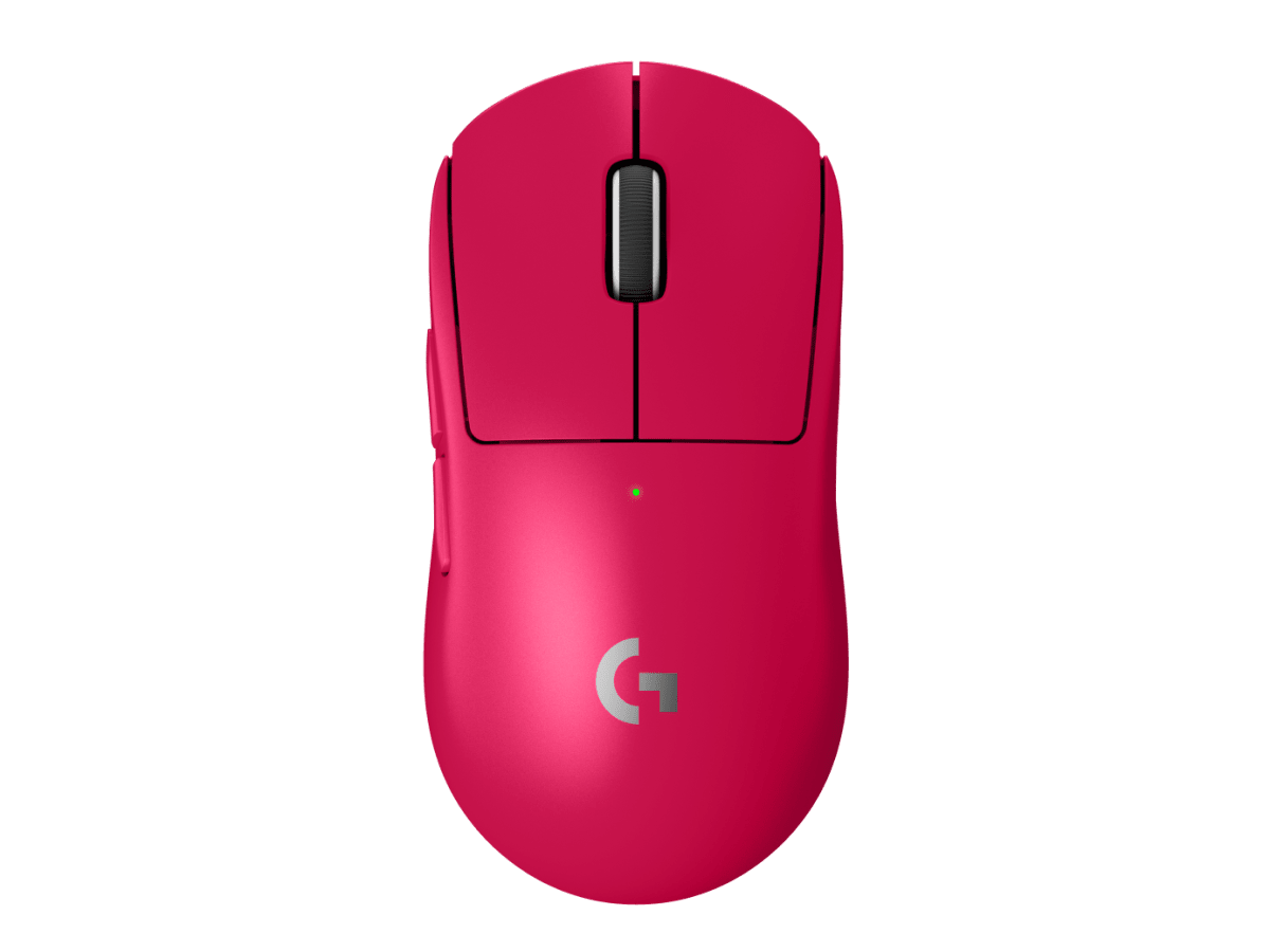 MOUSE LOGITECH G PRO X SUPERLIGHT 2 WIRELESS LIGHTSPEED MAGENTA (910-006795) (NT8) 1