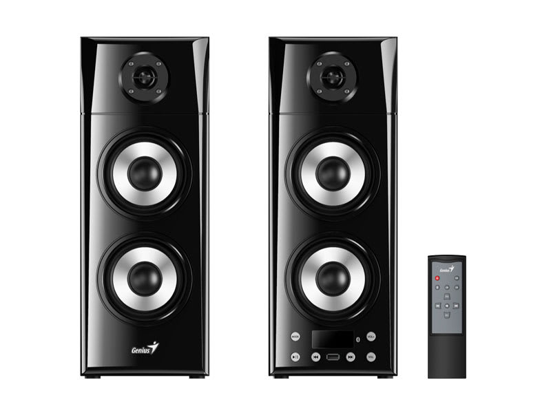 PARLANTE GENIUS BLUETOOTH CON CONTROL REMOTO 60W WOOD (SP-HF2800BT)3