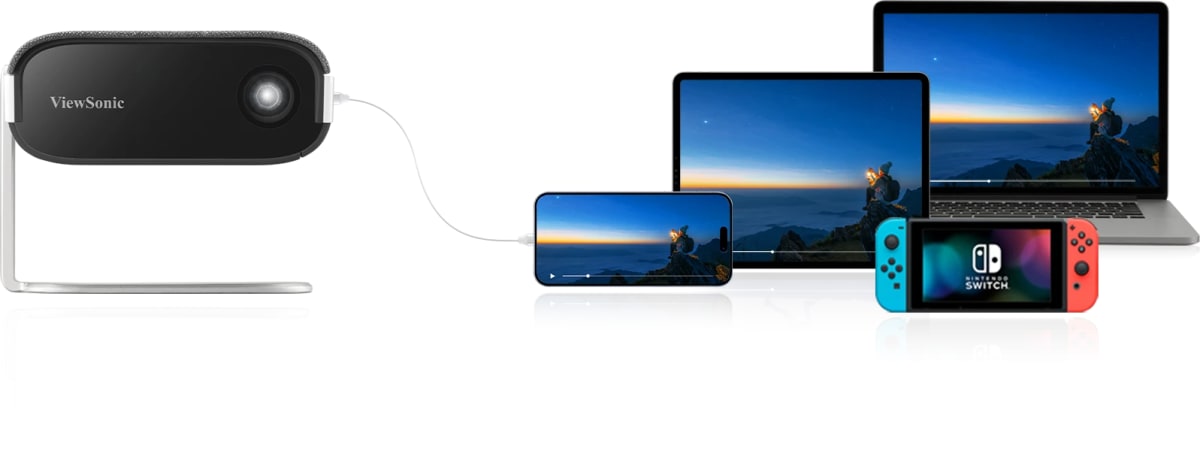 PROYECTOR VIEWSONIC PORTATIL CON ALTAVOCES (M1X) (NT7)18