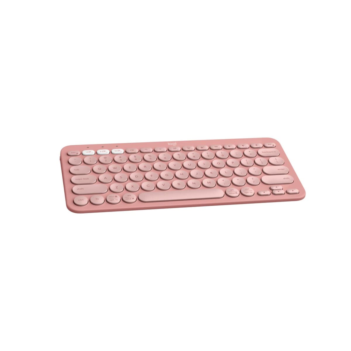 TECLADO LOGITECH PEBBLE 2 K380S BLUETOOTH/INALAMBRICO SP ROSA (920-011785)2