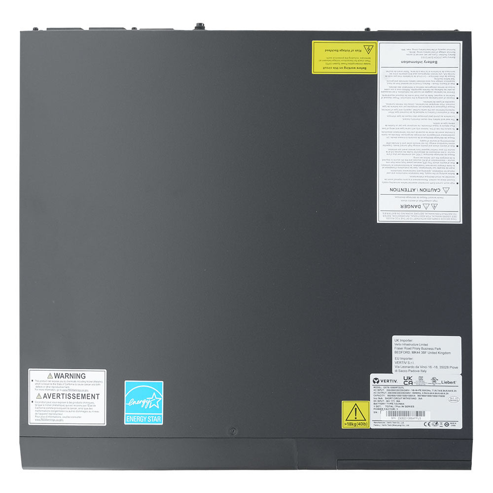 UPS VERTIV MONOFÁSICO 230V 1000VA/1000W (GXT5-1000IRT2UXL) (NT1)4