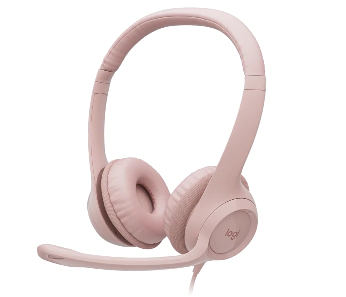 AURICULAR USB H390 USB ROSA (981-001280) 5