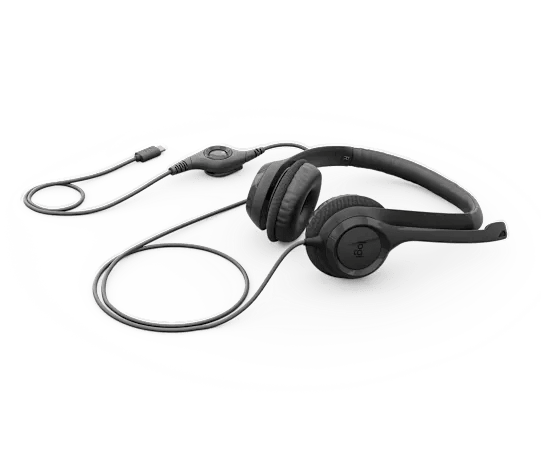 AURICULAR LOGITECH H390 USB-C, CON MICROFONO NEGRO (981-001575) (NT8)3