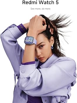 SMARTWATCH XIAOMI REDMI WATCH 5 LAVANDER PURPLE (56687) NT73