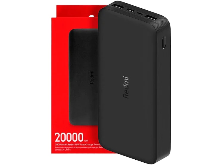 CARGADOR PORTATIL XIAOMI REDMI 20000MAH CARGA RAPIDA 3.0 (PB200LZM)3