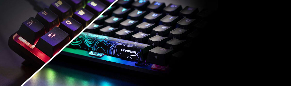 TECLADO HYPERX ALLOY ORIGINS 60 SWITCH RED (HKBO1S-RB-US/G)4