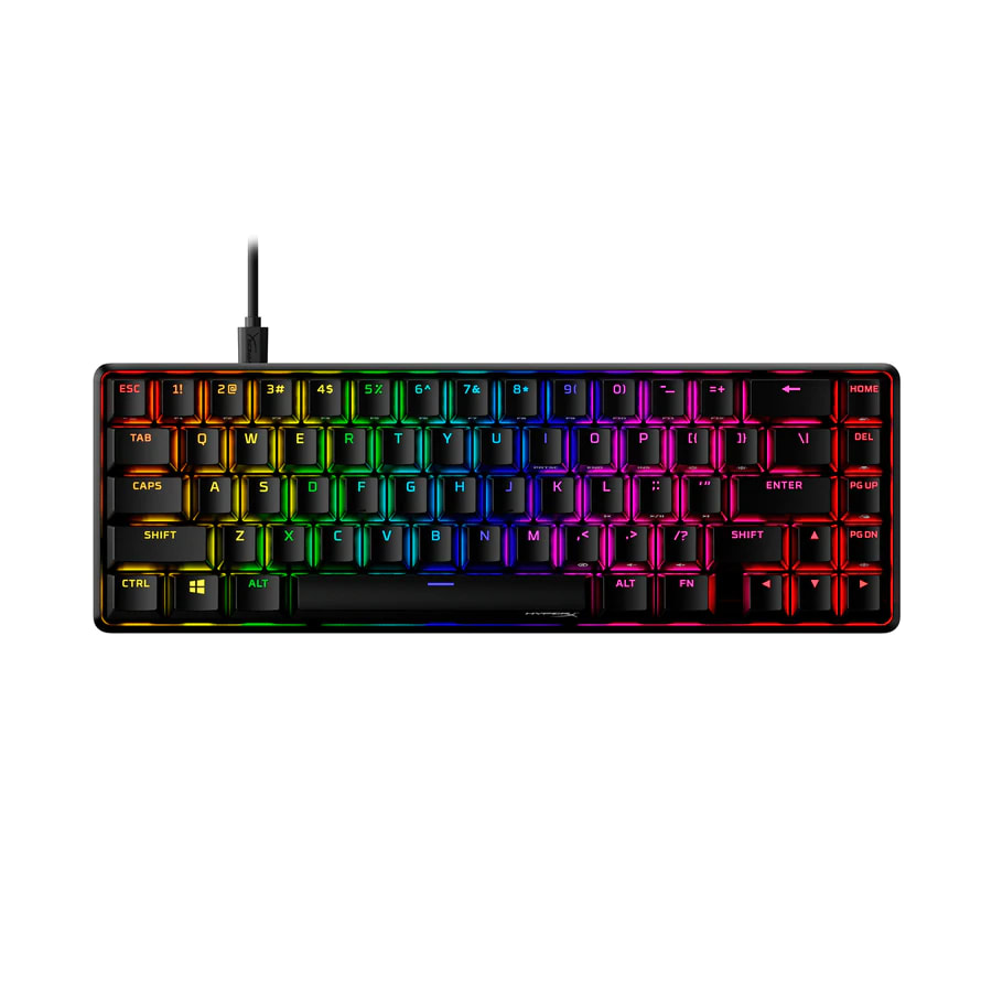 TECLADO MECANICO HYPERX ALLOY ORIGINS 65 AQUA (56R64AA#ABA) 0