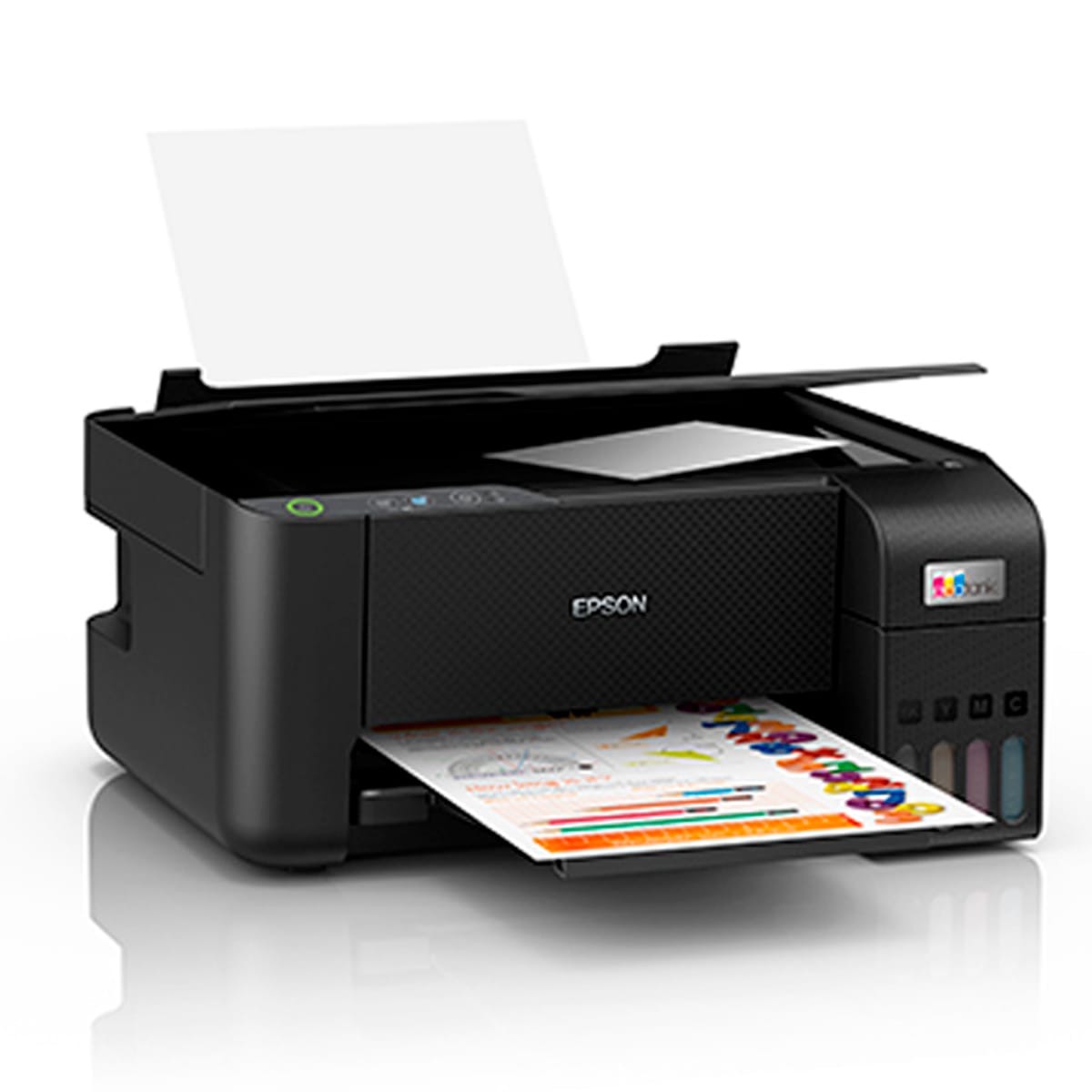 IMPRESORA MULTIFUNCIONAL ECOTANK L3210 NEGRO (C11CJ68301) (NT3)2