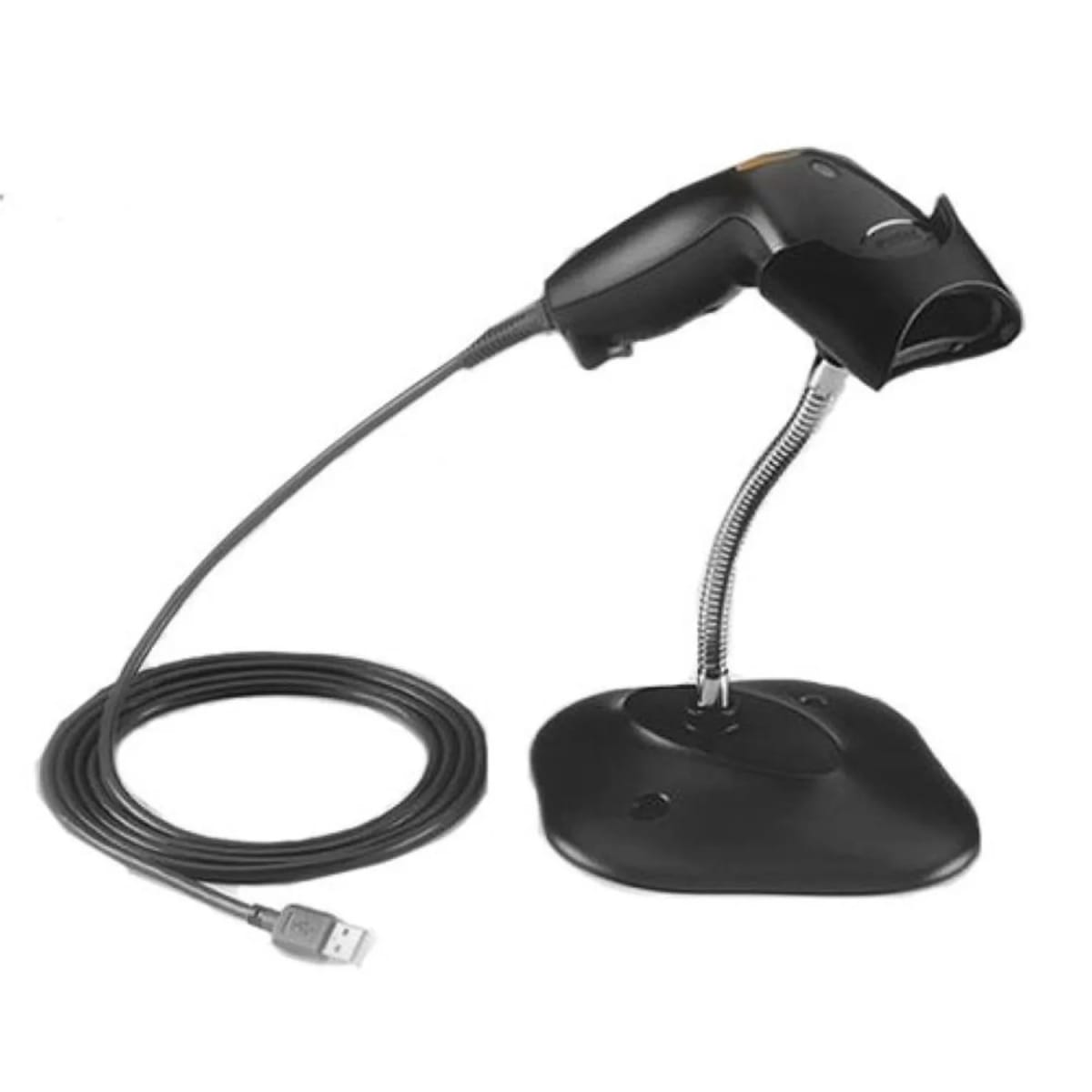 LECTOR DE CODIGO DE BARRAS ZEBRA LS1203 1D CON SOPORTE (LS1203-7AZU0100SR) (NT7)3