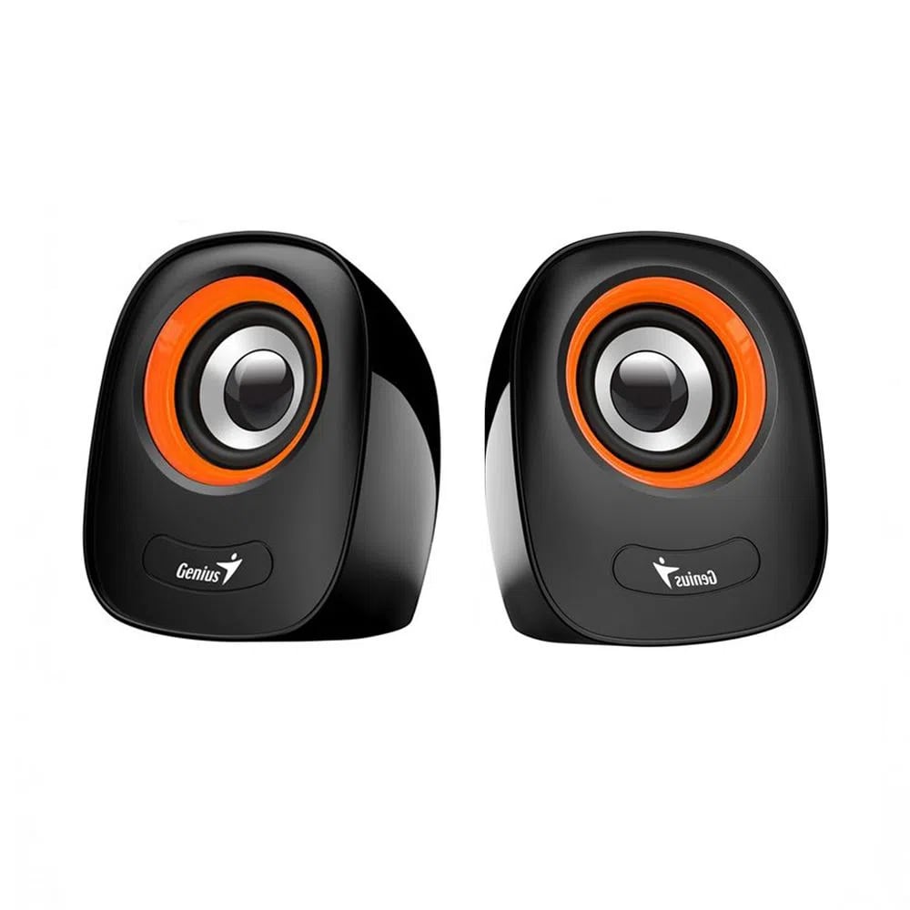 PARLANTE GENIUS SP-Q160 NARANJA USB POWER 6W (31730027402) 2