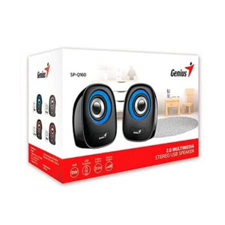 PARLANTE GENIUS SP-Q160 AZUL USB POWER 6W (31730027403)3