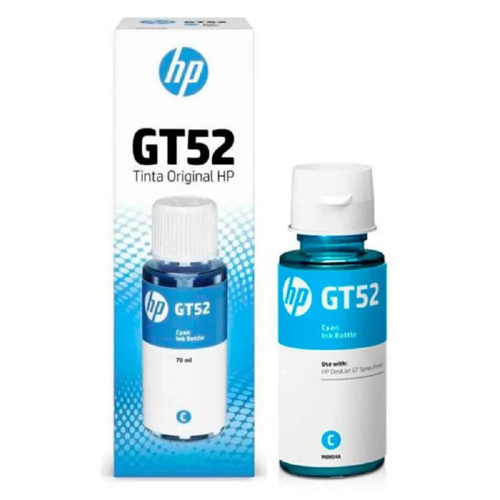 TINTA HP GT52 CYAN 70ML (M0H54AL) (NT3)3