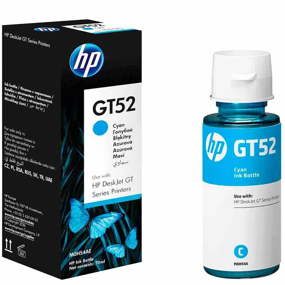 TINTA HP GT52 CYAN 70ML (M0H54AL) (NT3)1