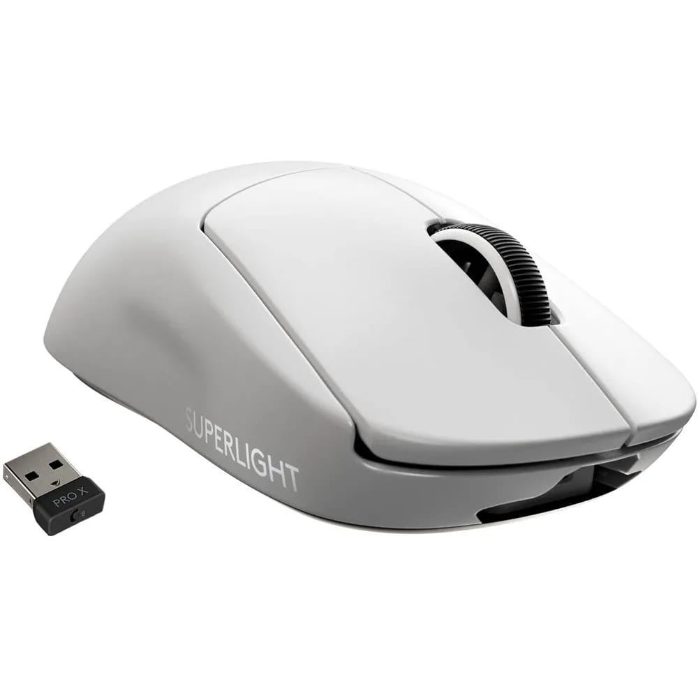 MOUSE LOGITECH G PRO X WIRELESS BLANCO 25K (910-005940)3