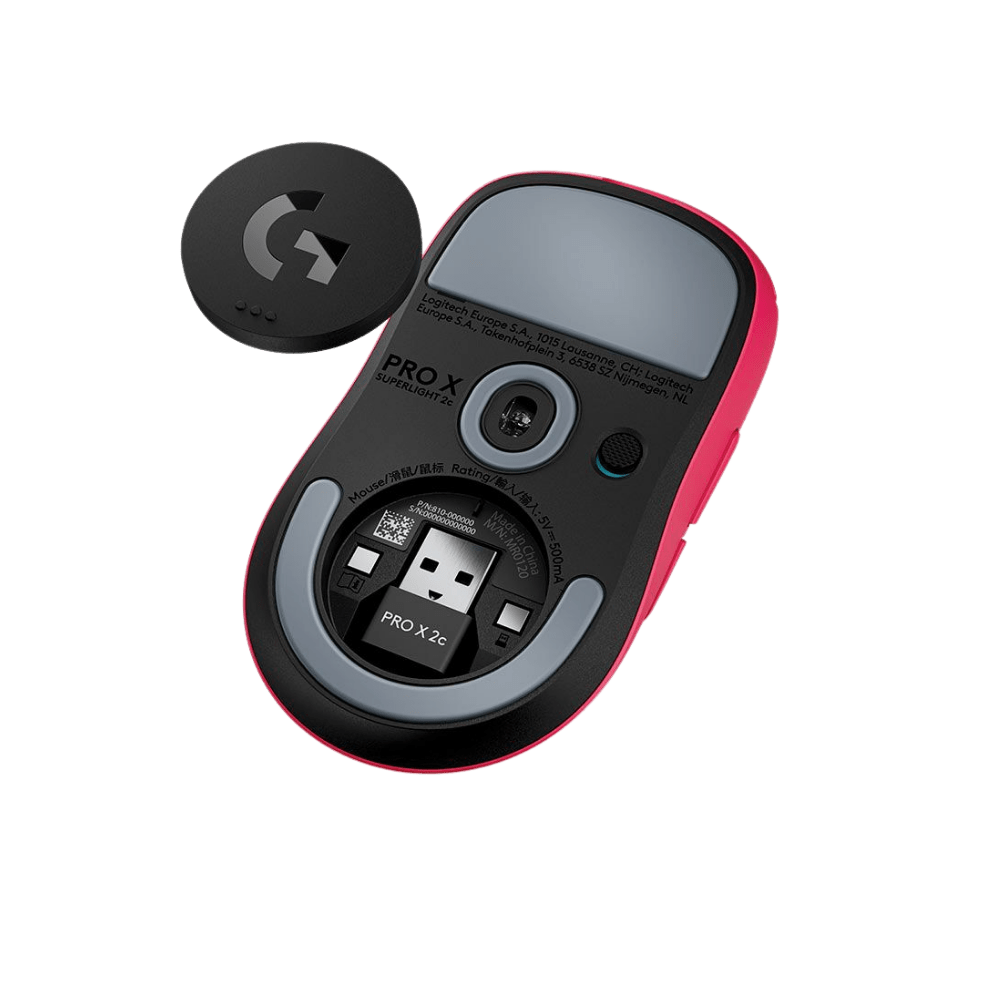 MOUSE LOGITECH G PRO X SUPERLIGHT 2C 44K HERO 2 ROSADO (910-007544) (NT8)5
