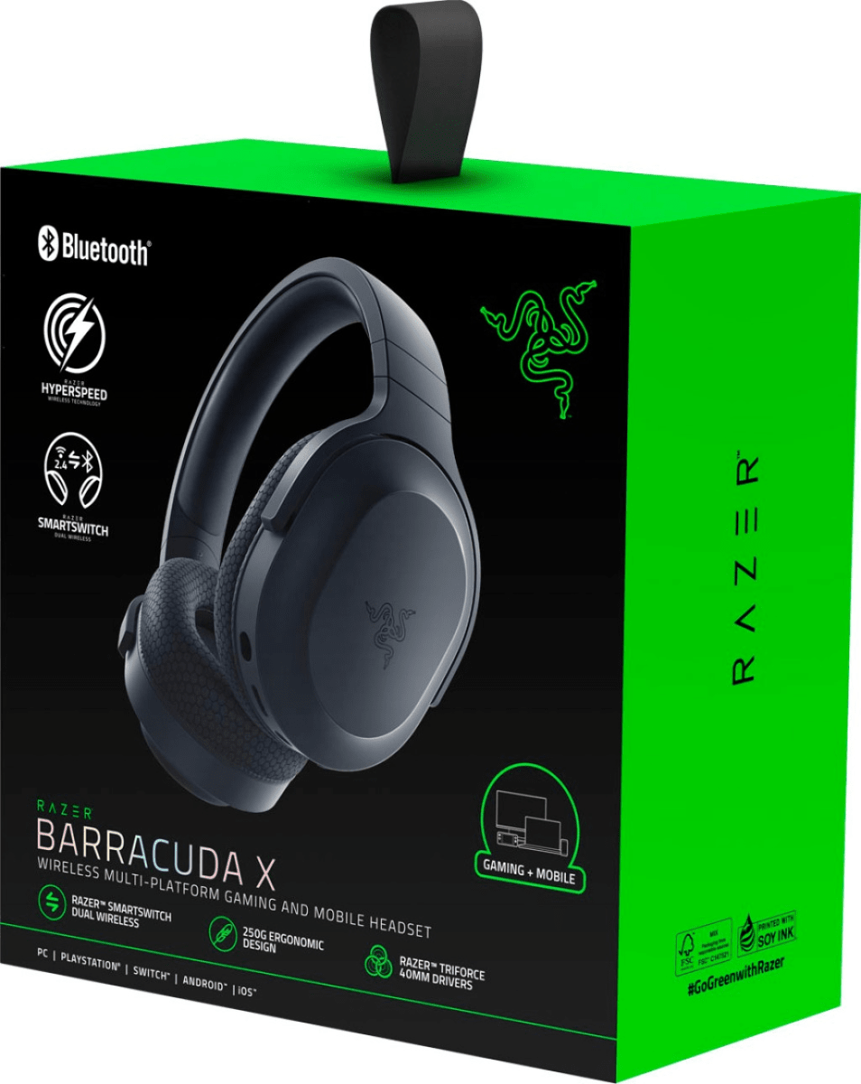 AURICULAR C/ MICROF. RAZER BARRACUDA X 2022 50H INALÁMBRICO BLACK (RZ04-04430100-R3U1) (NT8)3