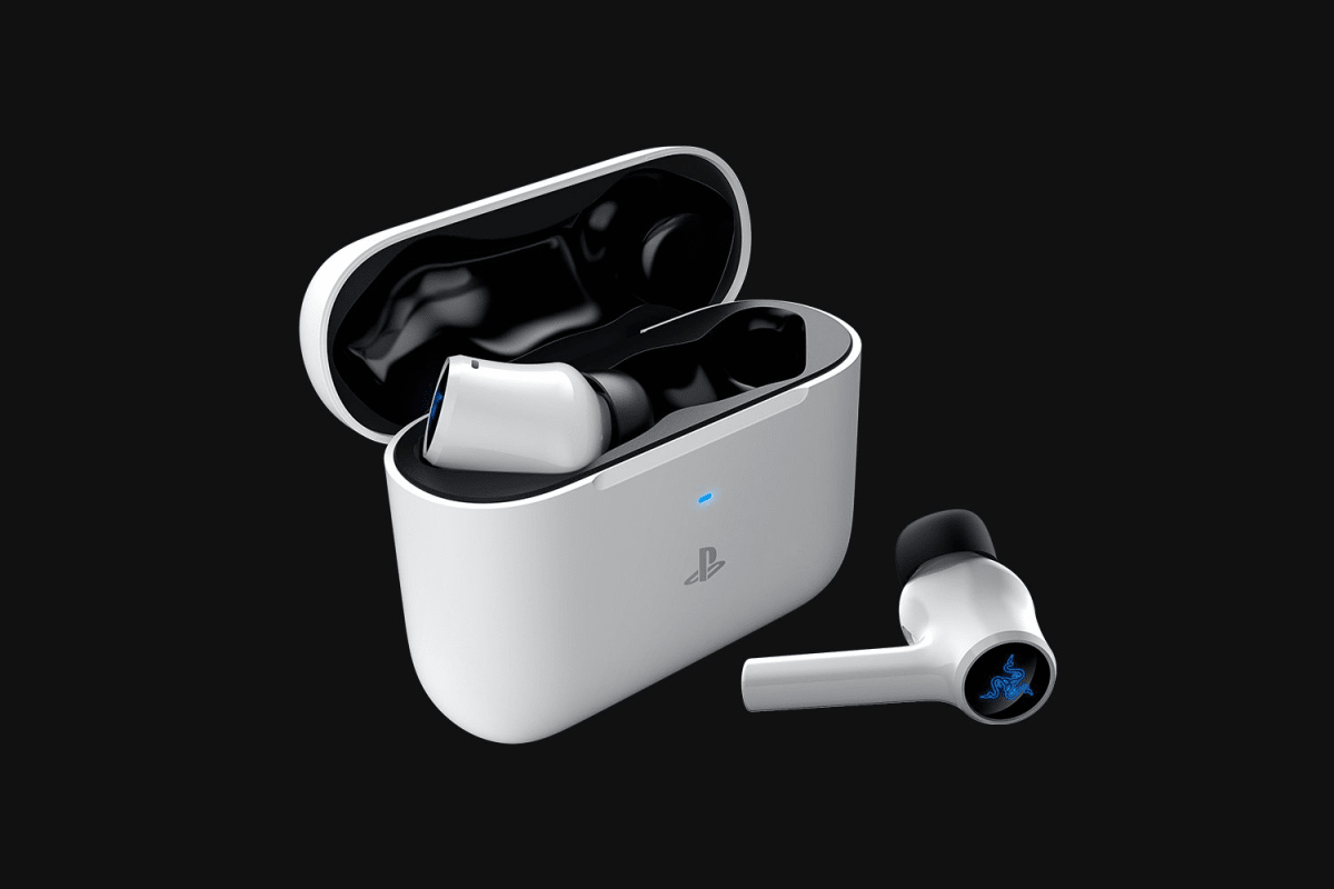 AUDIFONOS C/ MICROF. RAZER HAMMERHEAD HYPERSPEED INALÁMBRICO ED. PS5 CHROMA WHITE (RZ12-03820300-R3U1) (NT8)5