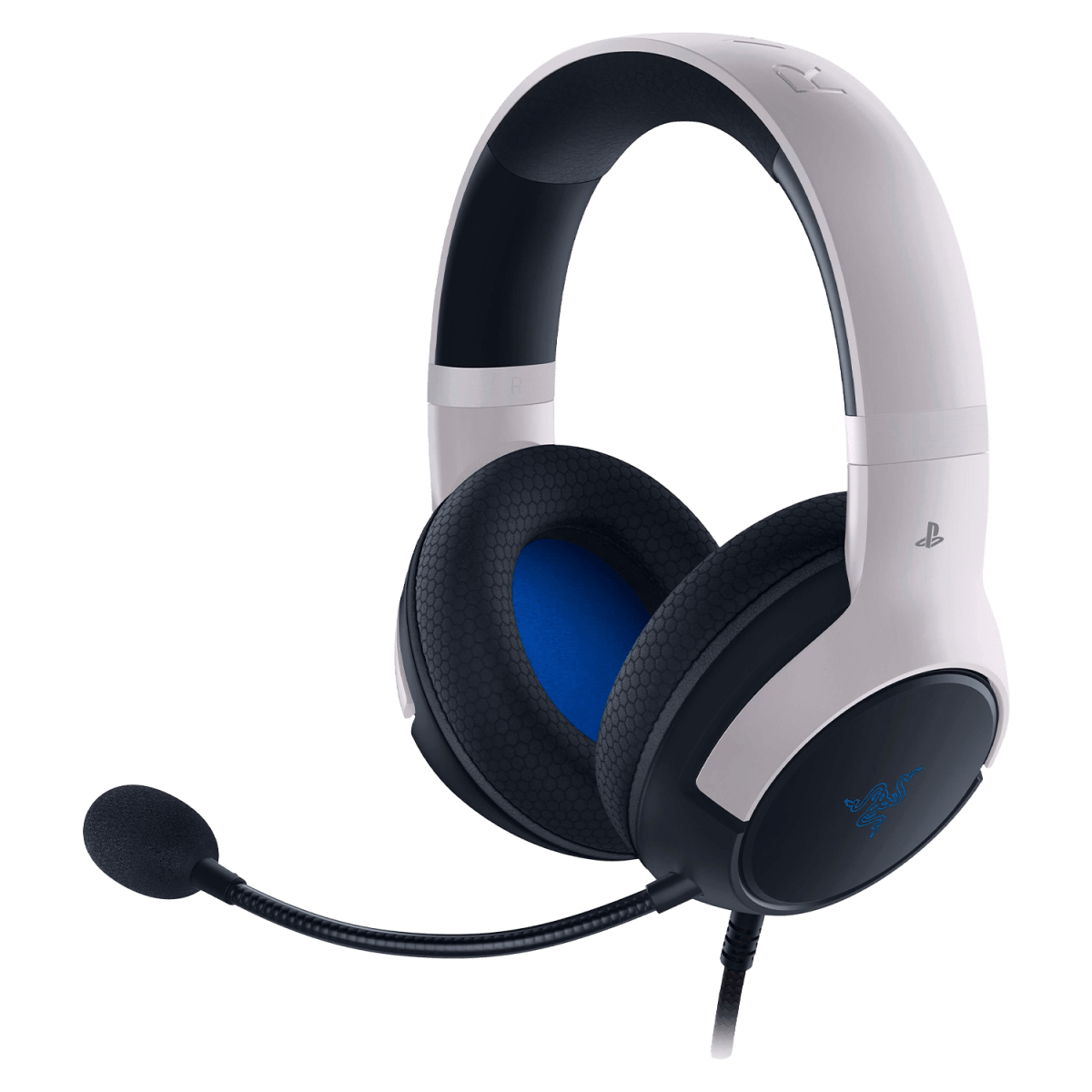 AURICULAR C/ MICROF. RAZER KAIRA X PS5/PC 3.5MM WHITE (RZ04-03970700-R3U1) (NT8) 0