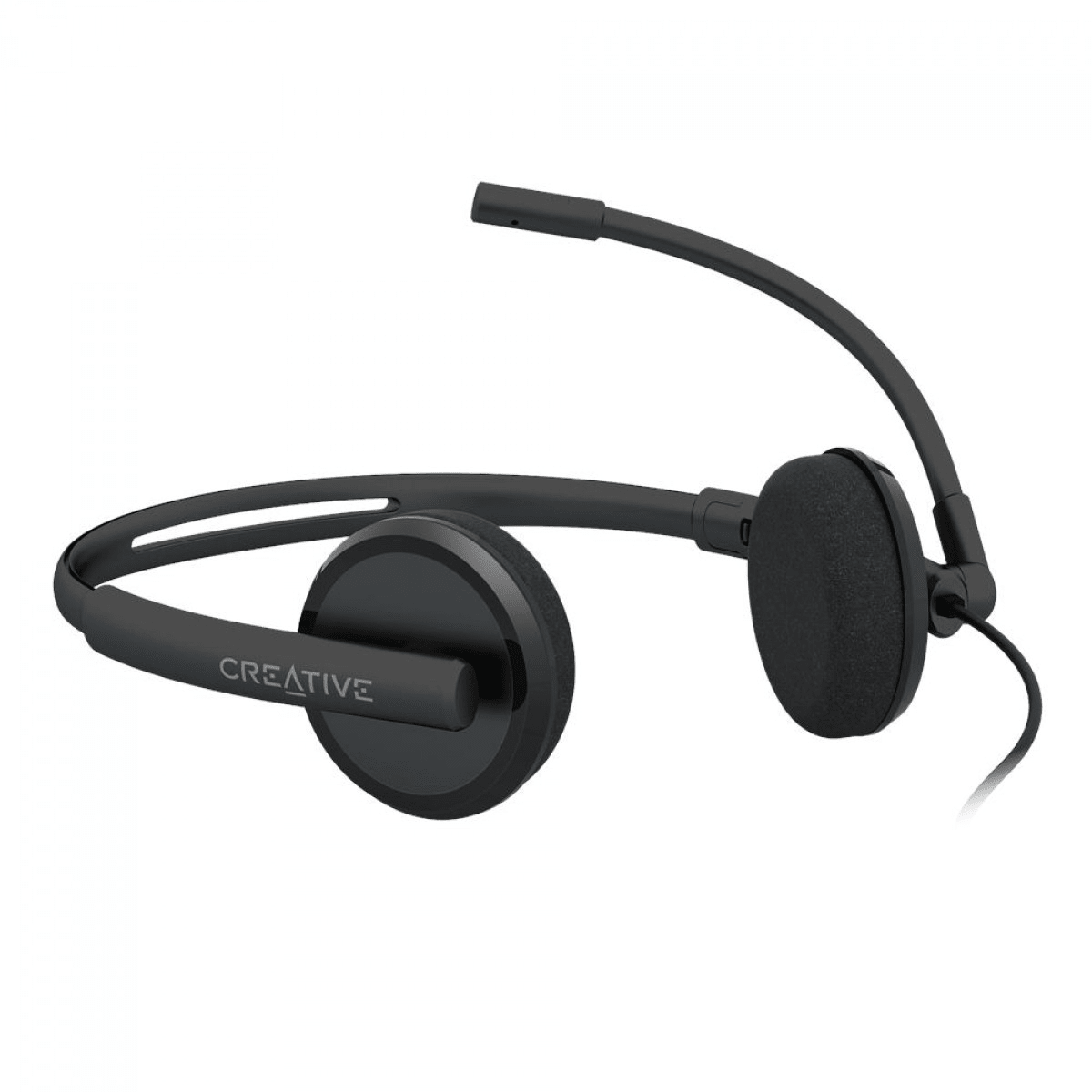 AURICULAR C/MICROF. CREATIVE HS-220 USB-A 30MM NOISE-CANCELLING MUTE BLACK (51EF1070AA001) (NT8)1