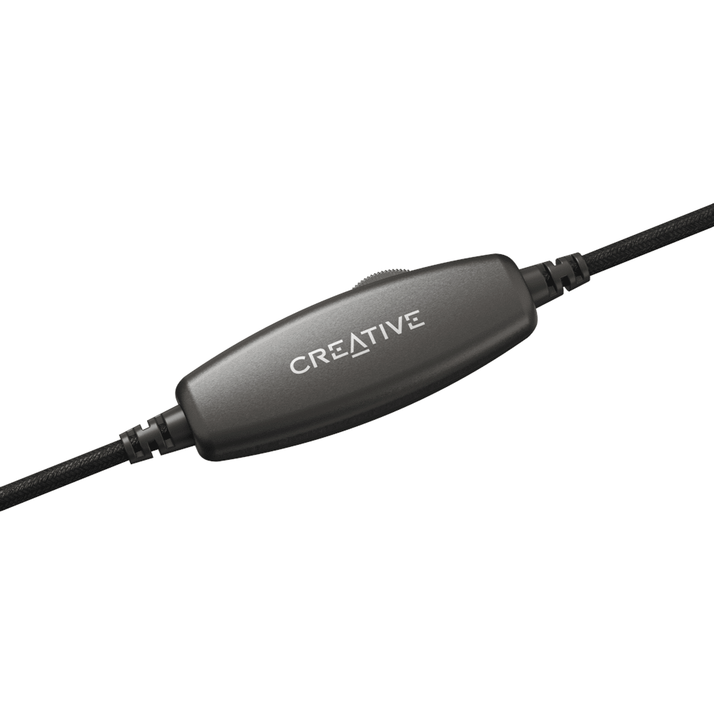 AURICULAR C/MICROF. CREATIVE HS-230 3.5MM/USB-A 40MM NOISE-CANCELLING BLACK (51EF1110AA000) (NT8)5