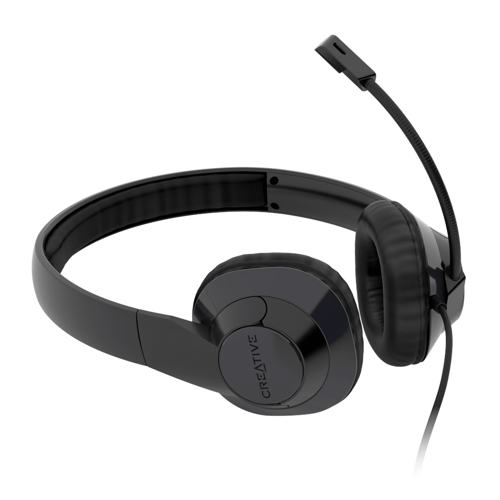 AURICULAR C/MICROF. CREATIVE HS-720 V2 USB-A 30MM MICROMONITORIZACIÓN NEGRO (51EF0960AA000) (NT8)2