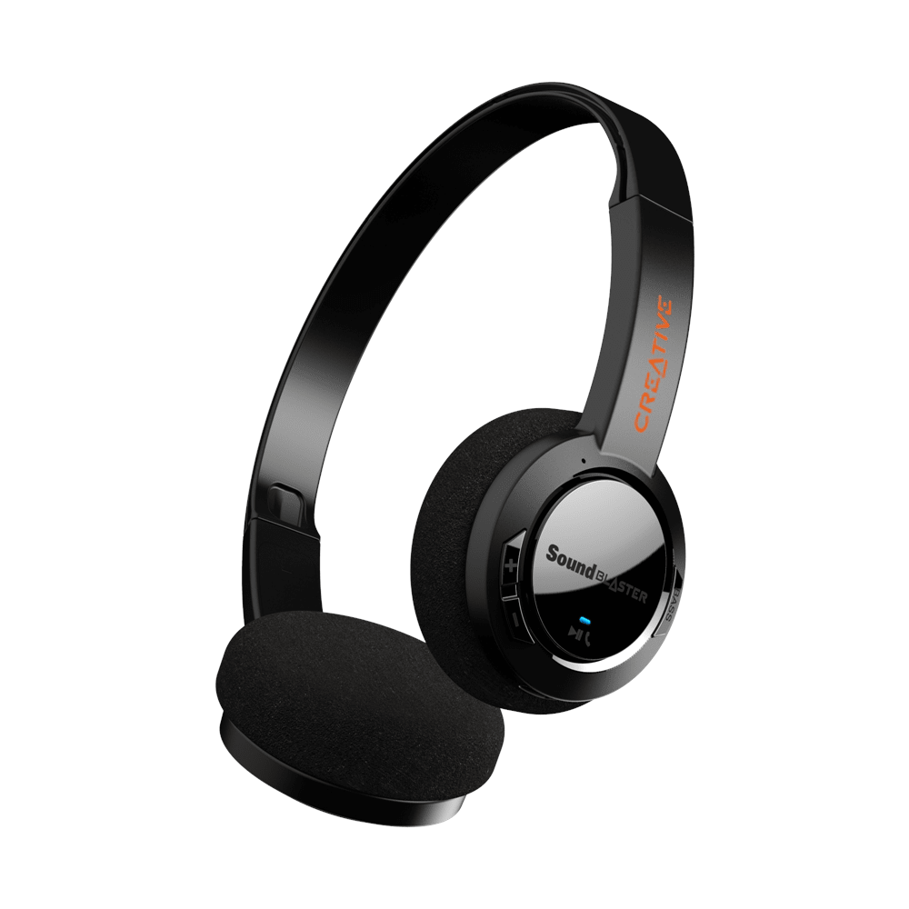 AURICULAR C/MICROF. CREATIVE SOUND BLASTER JAM V2 BT MULTIPOINT 32MM DUAL MIC BLACK (51EF0950AA000) (NT8) 0