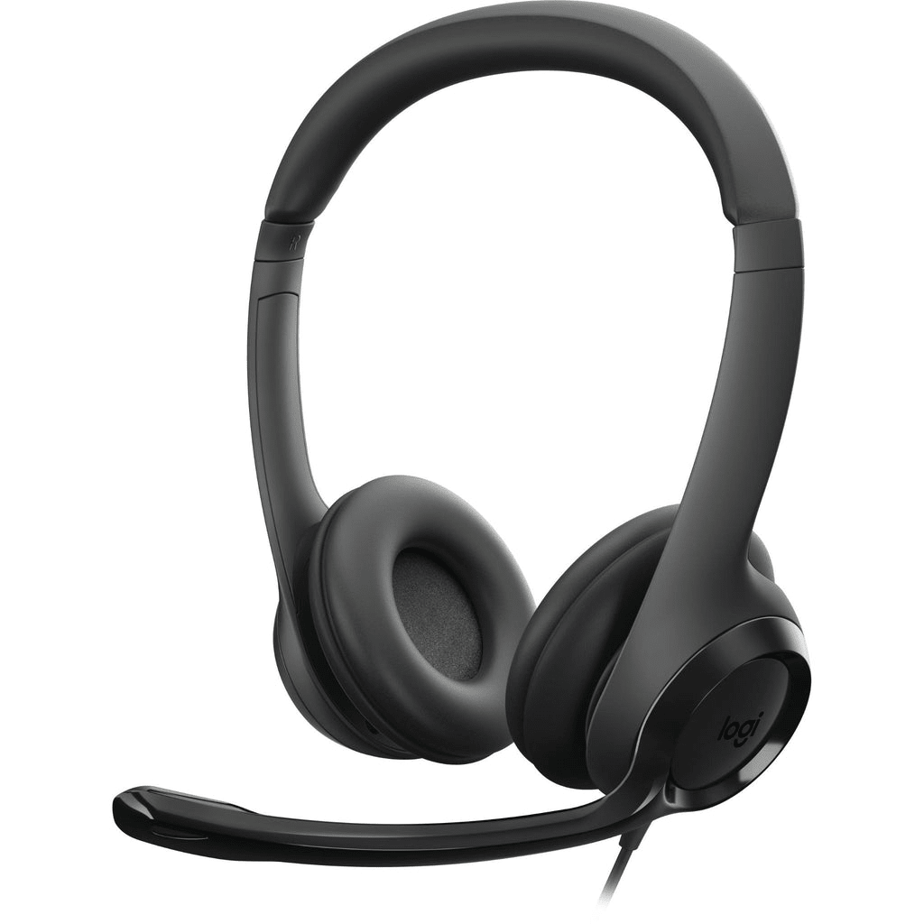 AURICULARES CON MICROFONO LOGITECH USB H390 PACK 10 UNIDADES BULK (981-000912) (NT8) 0
