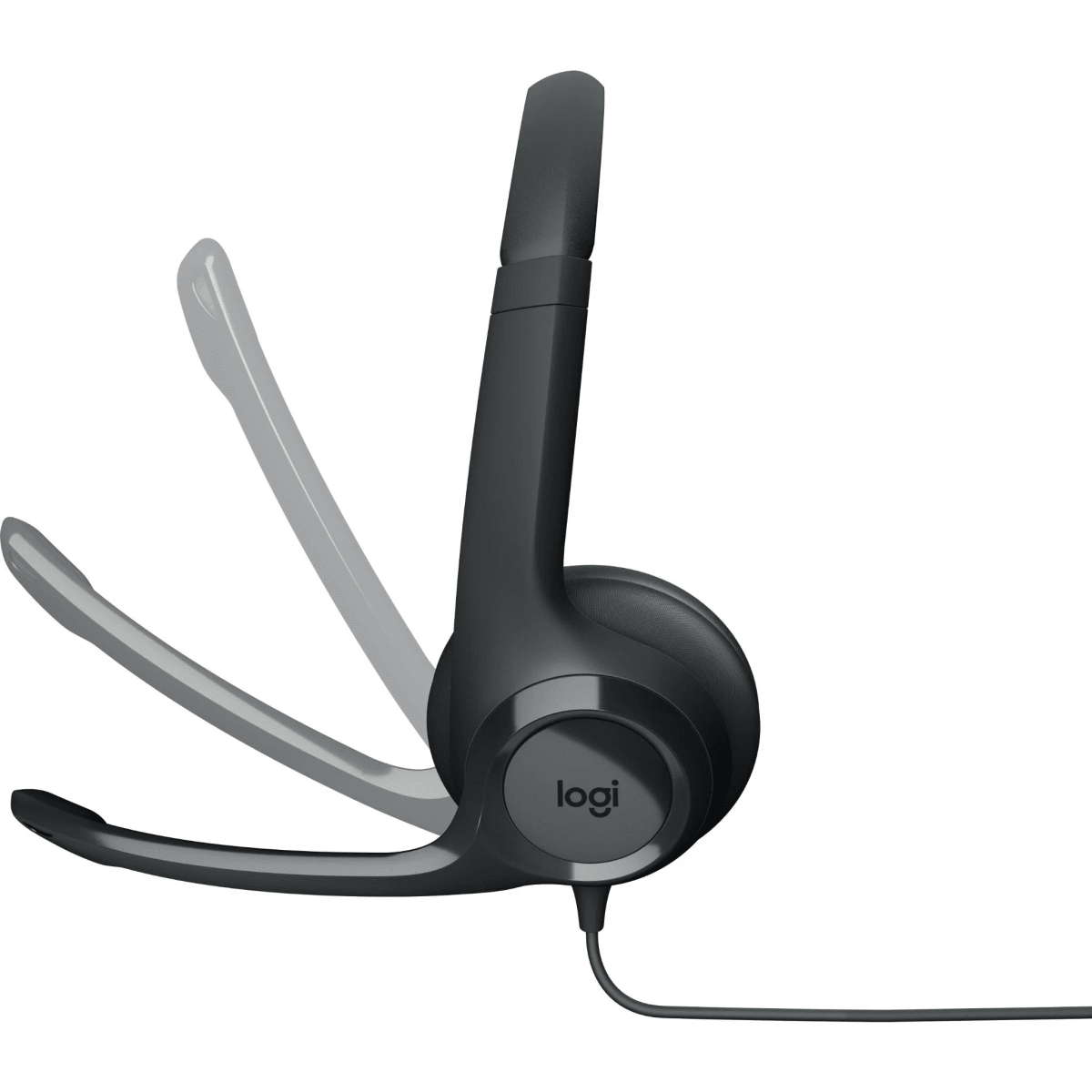 AURICULARES CON MICROFONO LOGITECH USB H390 PACK 10 UNIDADES BULK (981-000912) (NT8)4