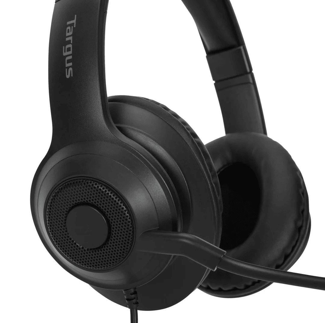 AURICULAR C/MICROF. TARGUS AEH102TT ESTÉREO OVER-EAR NEGRO (AEH102TT) (NT8)7