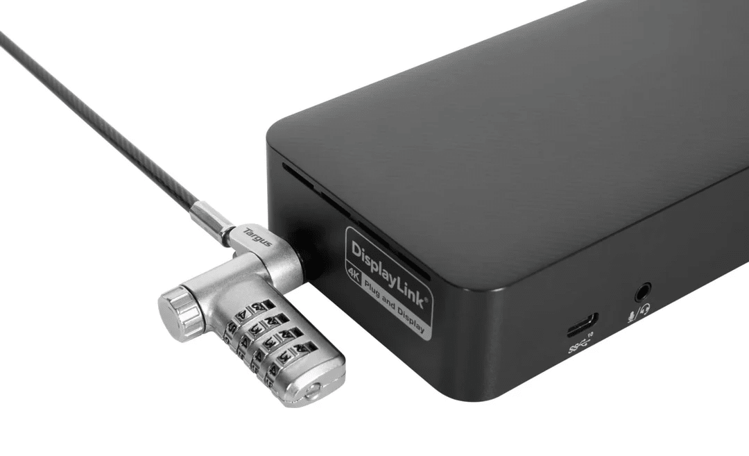 CABLE DE SEGURIDAD TARGUS ASP96RGLX RANURA UNIVERSAL TECNOLOGÍA DEFCON (ASP96RGLX) (NT8)4