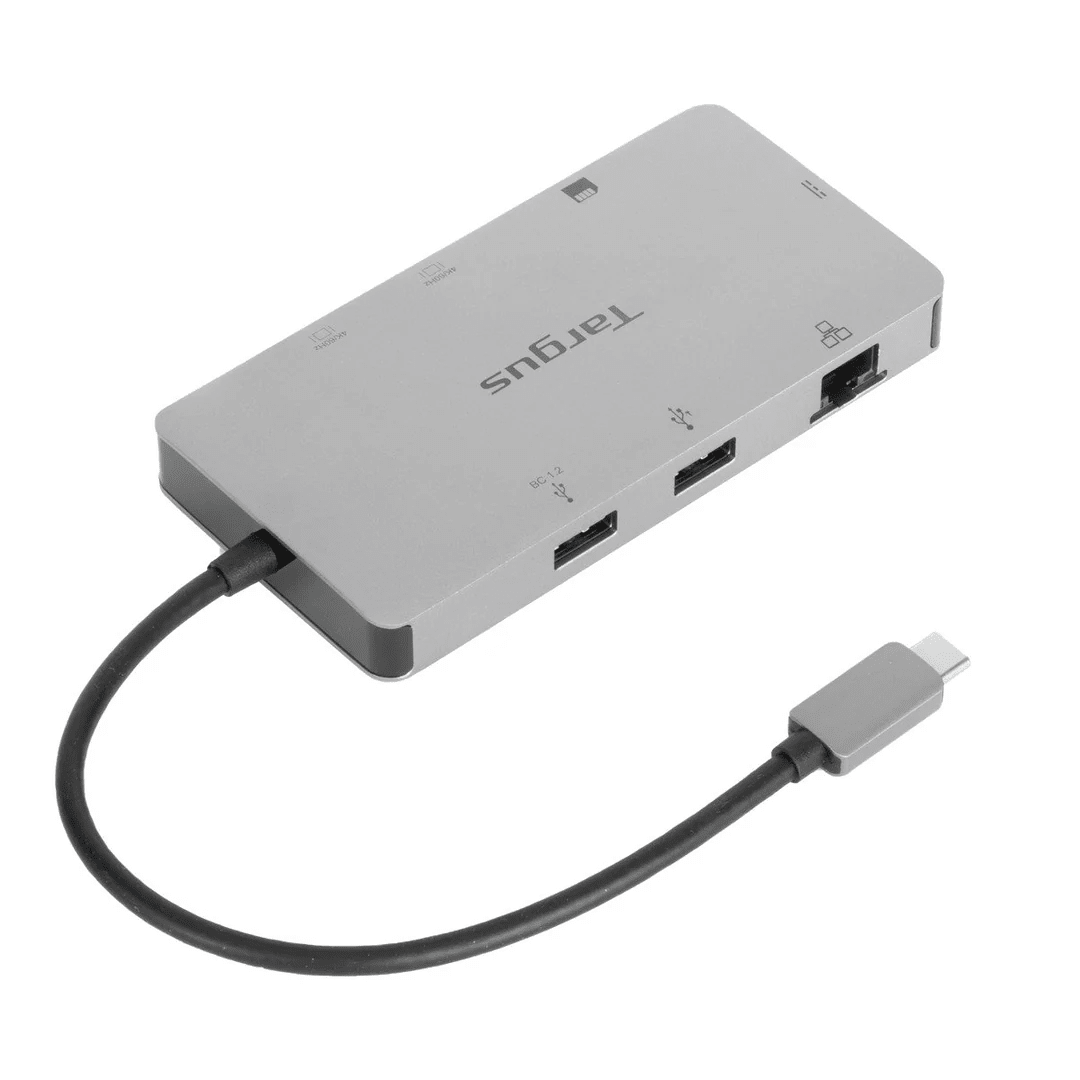 DOCKING STATION TARGUS USB-C CARD READER DUAL HDMI 4K C/FUENTE DE ALIMENTACIÓN PASS-THRU 100W (DOCK423TT) (NT8)4