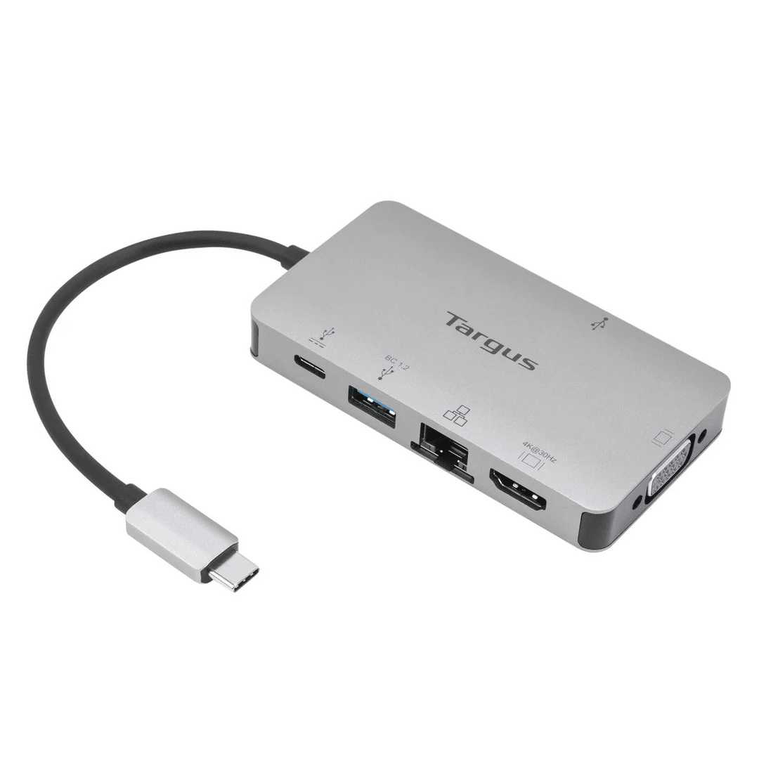 DOCKING STATION TARGUS USB-C HDMI VGA RED USB 3.0 C/FUENTE DE ALIMENTACIÓN 100W (DOCK419USZ) (NT8)5