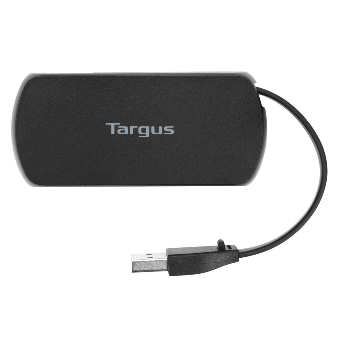 HUB USB TARGUS ACH114US 4 PUERTOS USB-A 2.0 NEGRO (ACH114US) (NT8)7