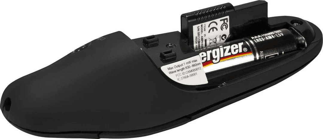 PRESENTADOR USB TARGUS AMP16US INALÁMBRICO C/PUNTERO LASER 15M ALCANCE (AMP16US) (NT8)3