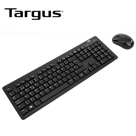 KIT TECLADO Y MOUSE MTG BY TARGUS INALÁMBRICOS SP NEGRO (AKM615ESLP) (NT8)3