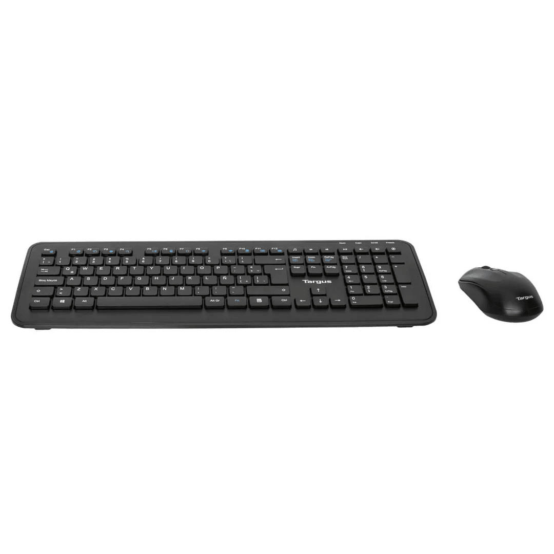 KIT TECLADO Y MOUSE TARGUS KM610 INALÁMBRICO NEGRO (AKM610ES) (NT8)2