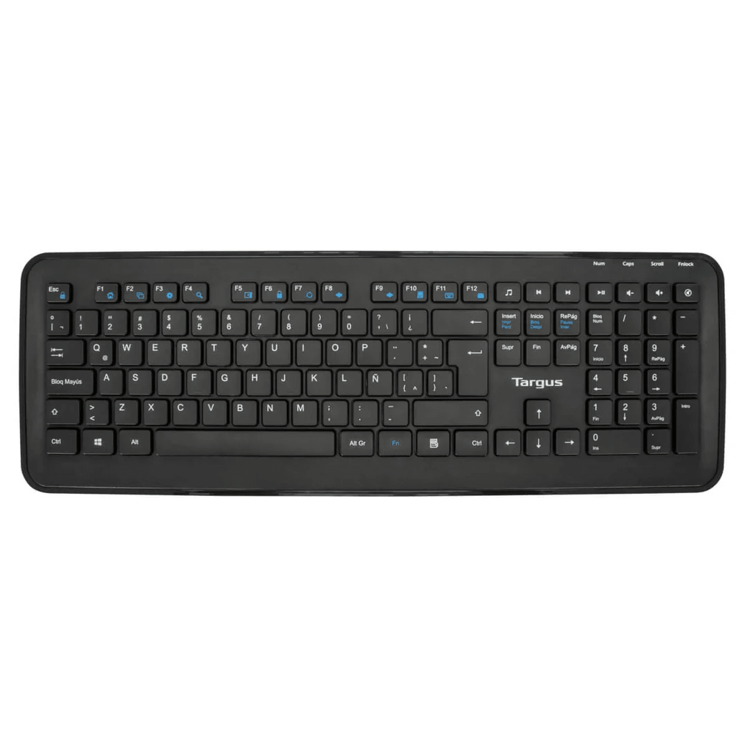 KIT TECLADO Y MOUSE TARGUS KM610 INALÁMBRICO NEGRO (AKM610ES) (NT8)4