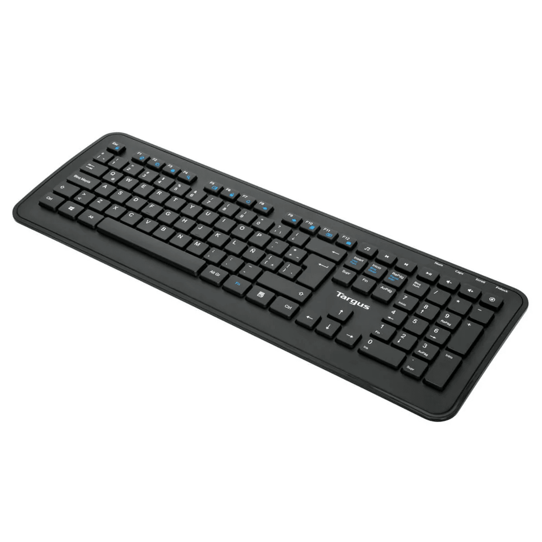 KIT TECLADO Y MOUSE TARGUS KM610 INALÁMBRICO NEGRO (AKM610ES) (NT8)7