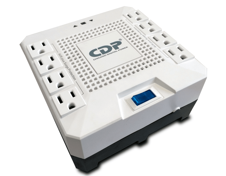 ESTABILIZADOR CDP R-AVR1808I 1800VA/1000W 8 SALIDAS (R-AVR1808I) (NT4) 0