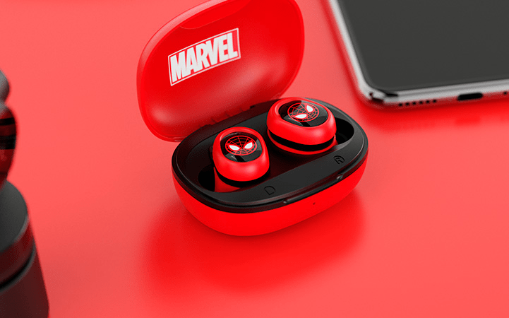 AUDIFONOS INTRAAURALES TWS XTECH - MARVEL SPIDER-MAN MILES MORALES (XTH-M701SM) (NT3)7