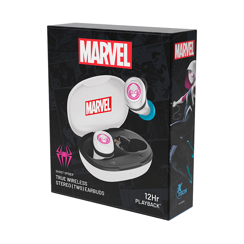 AUDIFONOS INTRAAURALES TWS XTECH - MARVEL GHOST SPIDER (XTH-M701SG) (NT3)11