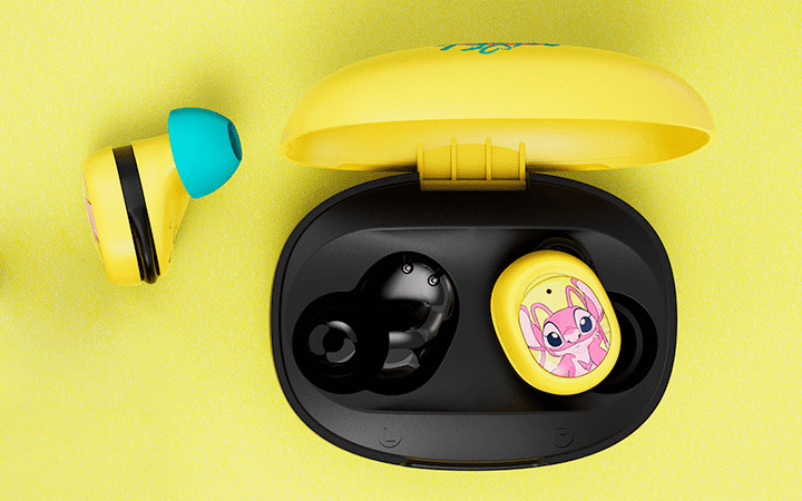 AUDIFONOS INTRAAURALES TWS XTECH - EDICIÓN STITCH AMARILLO (XTH-D701ST-YL) (NT3)9