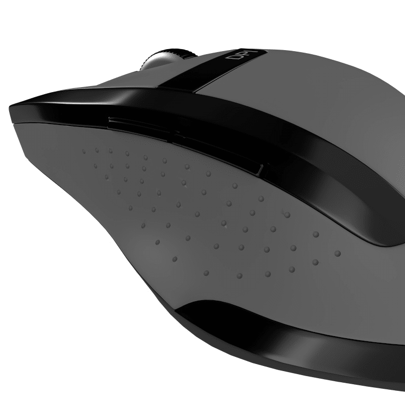 KIT TECLADO + MOUSE KLIPXTREME MAGNIFIK - DUO INALÁMBRICO 2.4GHZ NEGRO Y GRIS (KBK-520) (NT3)3