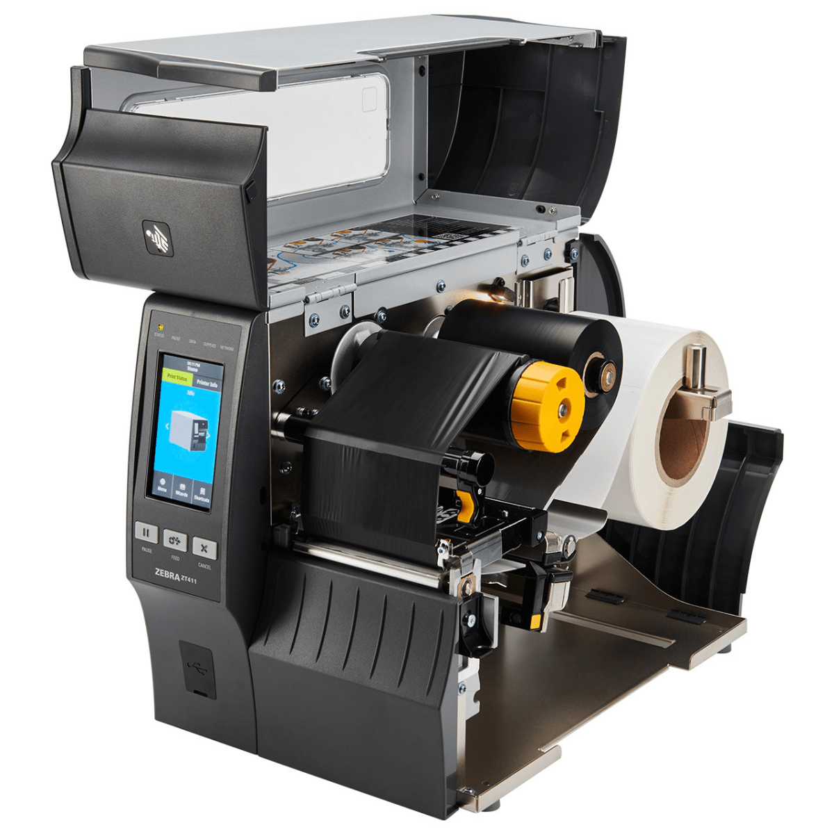 IMPRESORA DE ETIQUETAS ZEBRA ZT411 - INDUSTRIAL BARCODE PRINTER, 203 DPI (ZT41142-T010000Z) (NT7)4