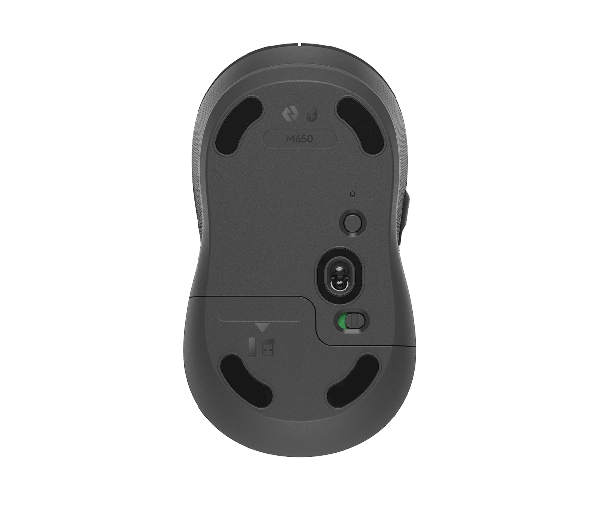 MOUSE LOGITECH SIGNATURE M650 SILENT WIRELESS/BLUETOOTH GRAFITO (910-006250) (NT8)2