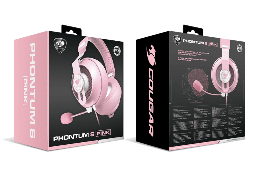 AURICULAR COUGAR PHONTUM S ROSADO (3H500P53P.0001)9