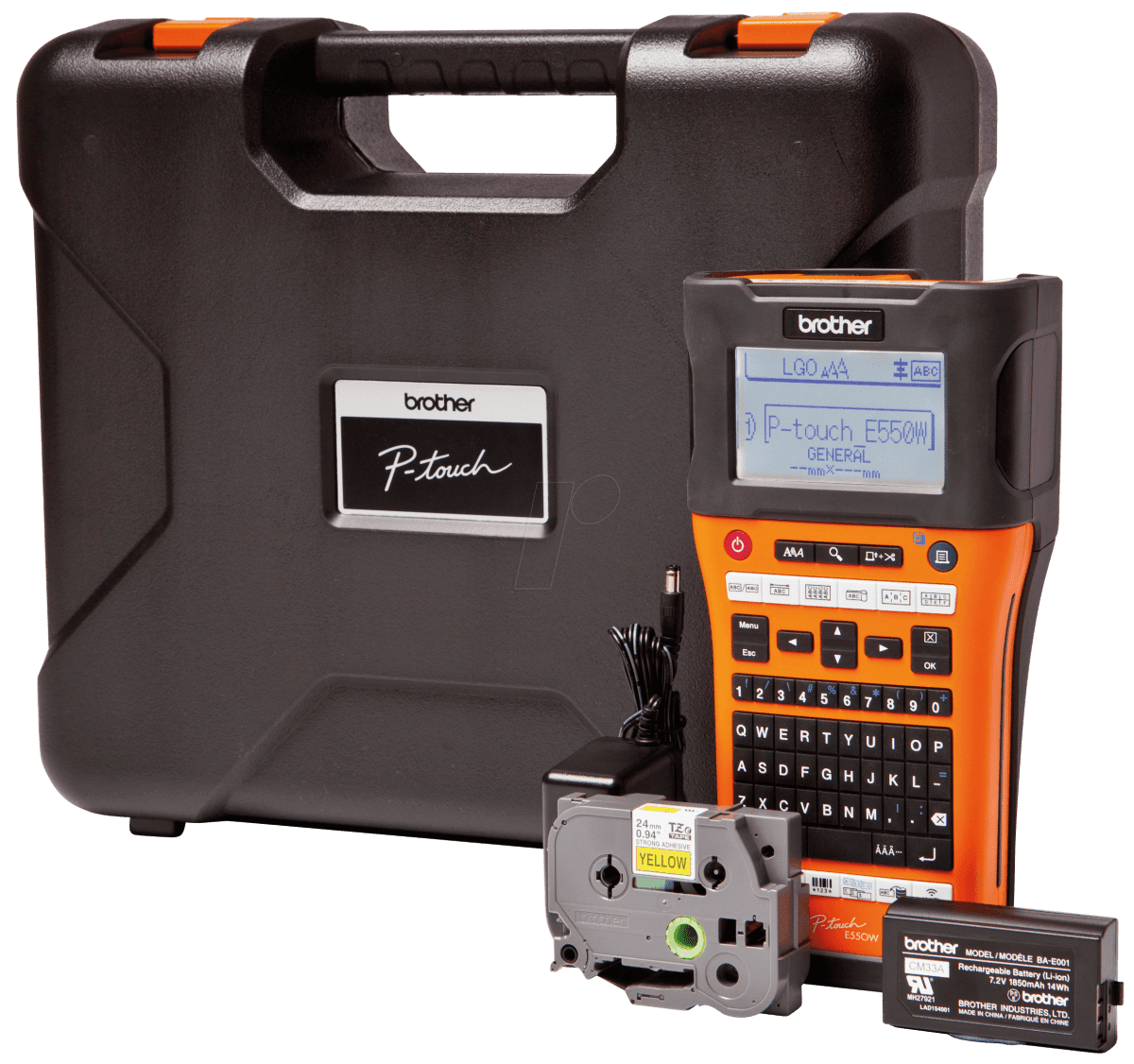 ROTULADORA INDUSTRIAL BROTHER PORTÁTIL (PT-E550WVP) (NT7)4