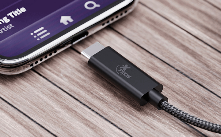ADAPTADOR XTECH USB C MACHO A CONECTOR 3.5MM HEMBRA PARA AUDIFONOS NEGRO (XTC-509)8