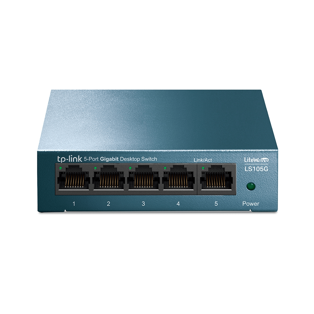 SWITCH DE ESCRITORIO TP-LINK LS105G - 5 PUERTOS GIGABIT (1730502293) 0
